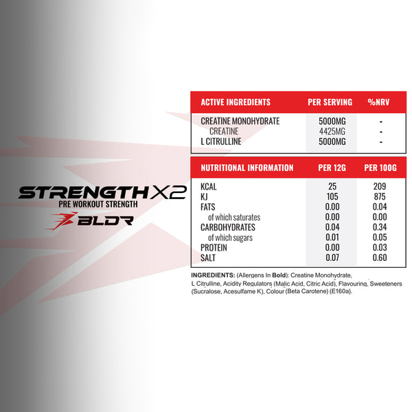 Strength X2 - Creatine & Citrulline for Peak Strength