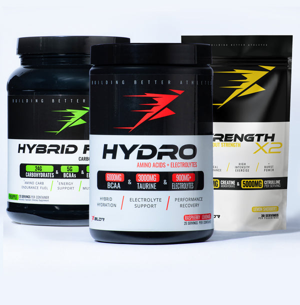 The BLDR Starter Stack - Everday Essentials for Strength, Energy, and Recovery.